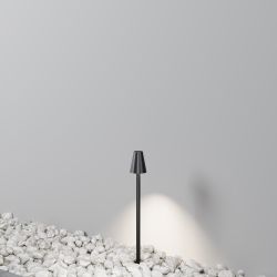 Уличный грунтовый светодиодный светильник Maytoni   O504FL-L1B3K