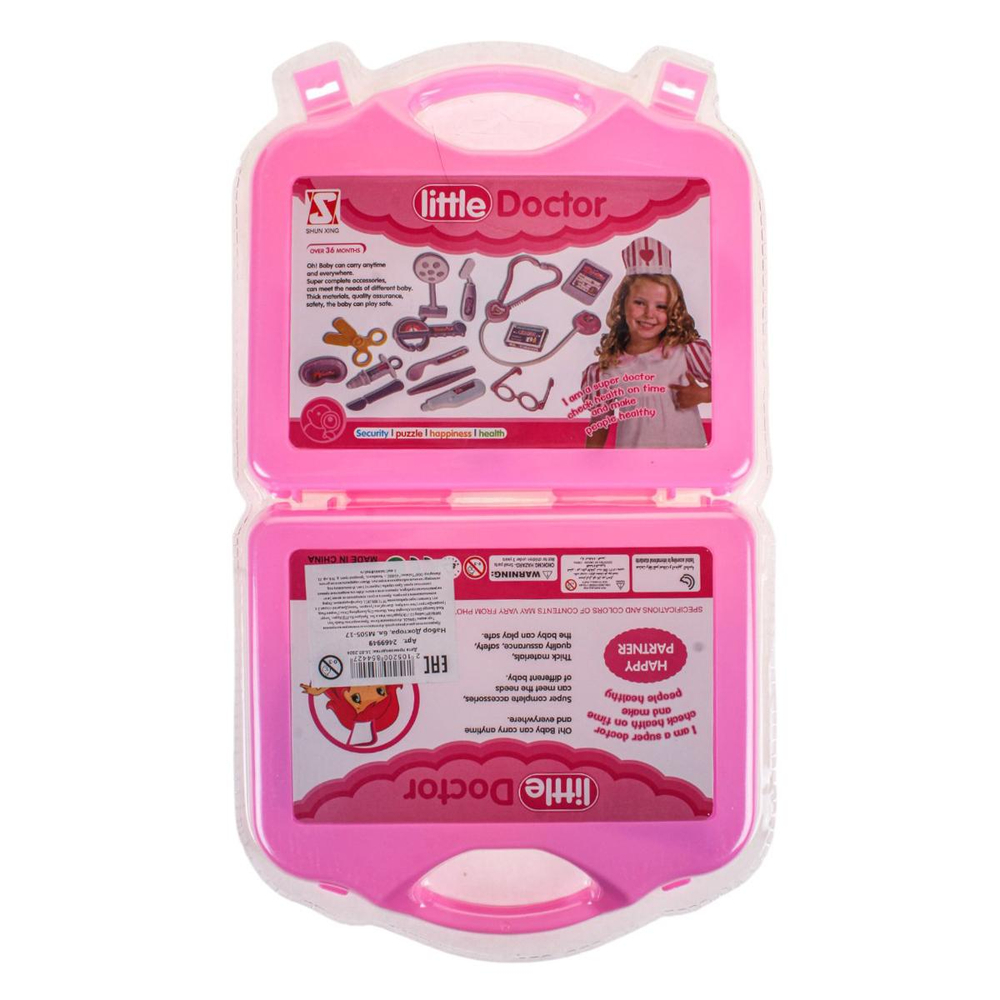 Набор Доктора, розовый, блистер M505-17