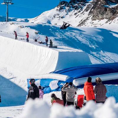 Надувная подушка «LandBag» для фристайла и экстрим-прыжков, 8×8×2,5 м