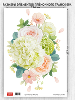 Трансфер для декупажа переводной рисунок для поверхностей 310