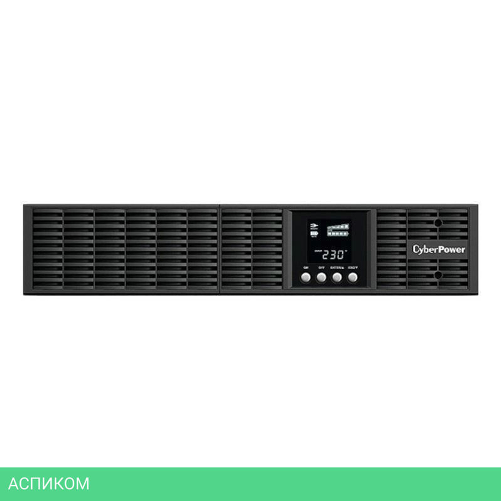 Источник бесперебойного питания Cyberpower 2000VA/1800W черный (OLS2000ERT2U)
