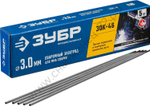 ЗУБР Д 3.0 х 350 мм, 5 кг в коробке, ЗОК-46 рутил-целлюлозный, Электрод сварочный, Профессионал (40035-3.0)