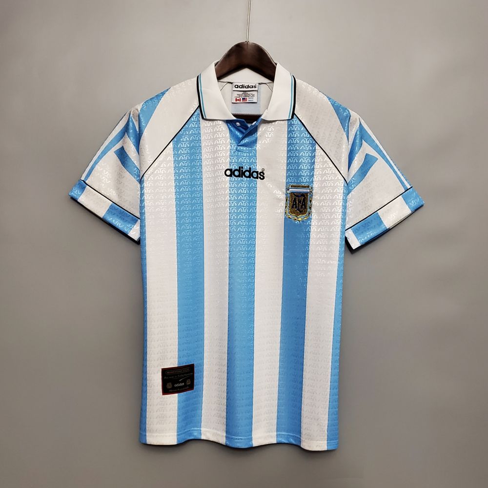 Домашняя ретро - форма сб. Аргентины 1996/97