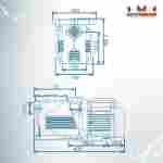 Песочный фильтр для бассейна до 128 м³ с насосом KP856, до 133 кг песка, 16,0 м³/ч, WL-ADG650E