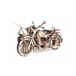 Деревянный конструктор Мотоцикл с коляской УРАН (Lemmo)