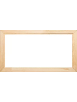 Деревянная рама 30x70 для картин на подрамнике сеч. 40x18