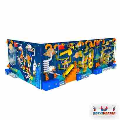 Интерактивная стена оборудование «По следам звёзд», 6,5×1,8×3,2 м