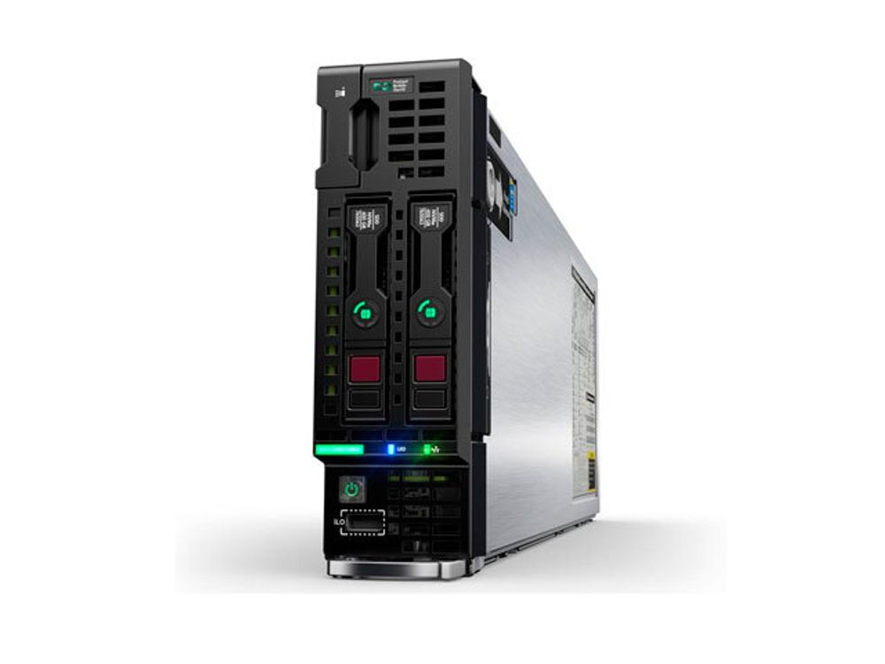 Башенный сервер - НРЕ ProLiant BL460c Gen I О v6 10120Gb FlexiЫeLOM Configure-to-order Blade Server (Р09524-В21 / BUILD-B2724B16)