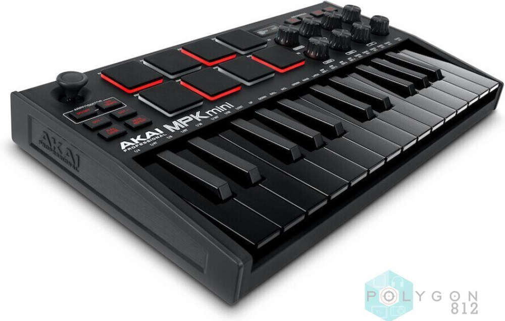 MIDI-клавиатура AKAI MPK Mini 3 Черная