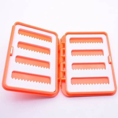 Коробка для мормышек 14*10*3 см, оранжевая