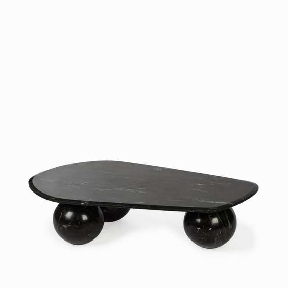 Кофейный стол Peregrine 120х60 см, черный индийский мрамор