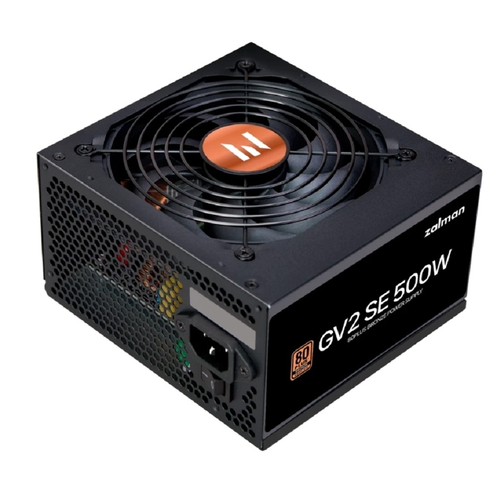 Блок питания Zalman  ZM500-GV2SE &lt;500W, ATX12V v2.52, APFC, 12cm Fan, 80+ Bronze, Ret&gt;