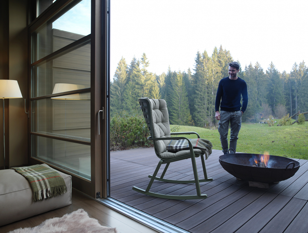 Комплект полозьев для кресла-качалки Nardi Kit Folio Rocking, агава