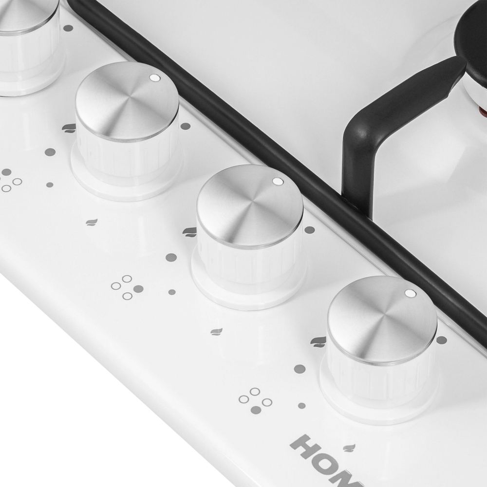 Газовая варочная панель HOMSair HGE643GWH фото 8