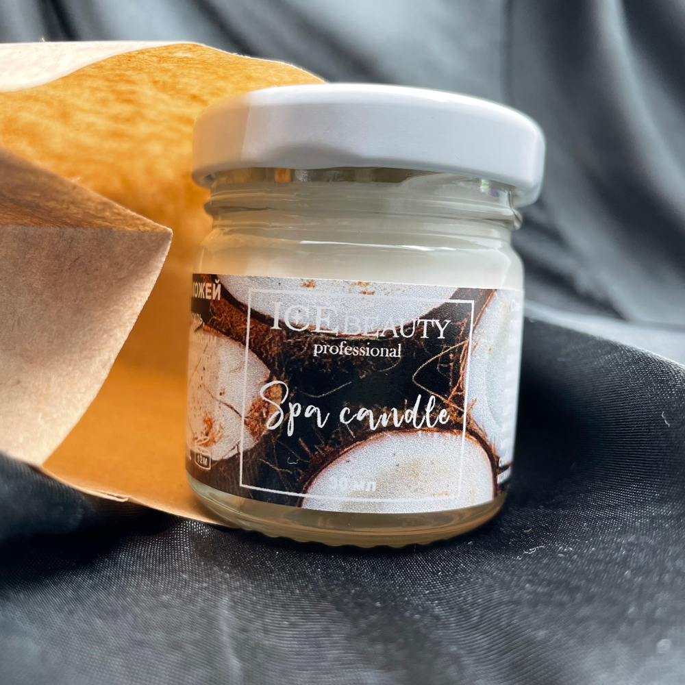 IceBeauty Spa candle Coconut, 30 мл