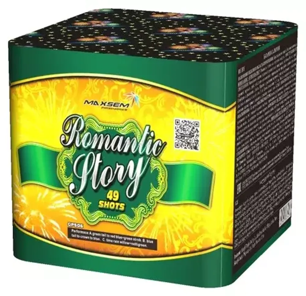 Батарея салютов «ROMANTIC STORY»   1"/49 залпов