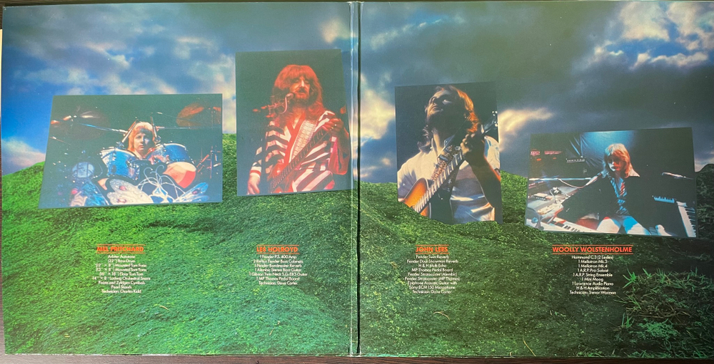 Barclay James Harvest - Live Tapes 2LP (Англия 1978г.)