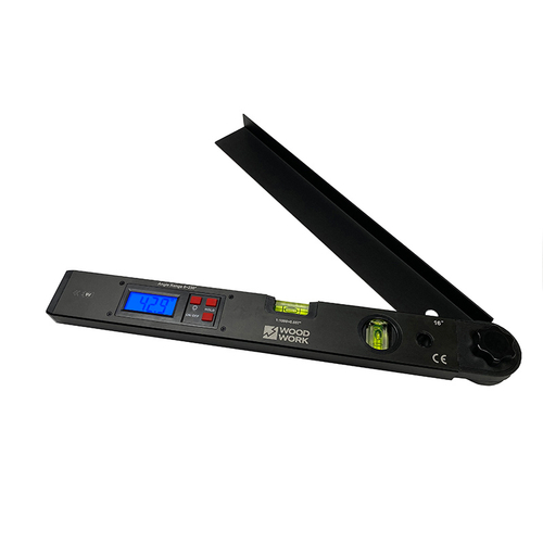 Цифровой угломер малка DP-02 WOODWORK с пузырьковыми уровнями