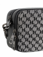 Сумка KARL LAGERFELD 805427 черный текстиль лого принт