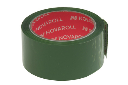 Клейкая лента 48ммх66м 43мкм зеленая Нова Ролл 204"