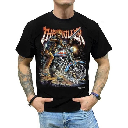 Футболка The Killer Скелет на мотоцикле (S)