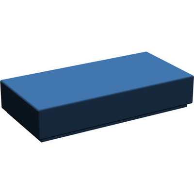 Lego 50шт Плоская черепица 1x2 (синяя) 4528488