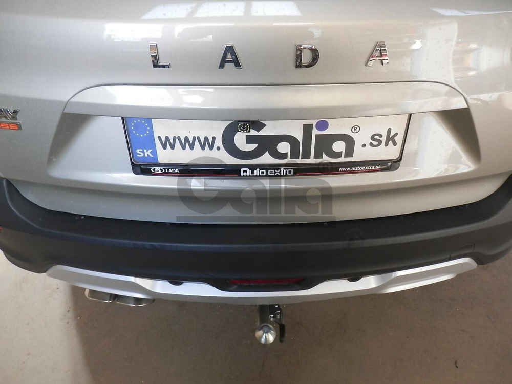 Оцинкованный фаркоп на Lada Xray 2015-2022, Lada Xray Cross 2018-2022 (без электрики), Galia L029C