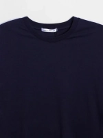 Футболка мужская летняя повседневная однотонная хлопок