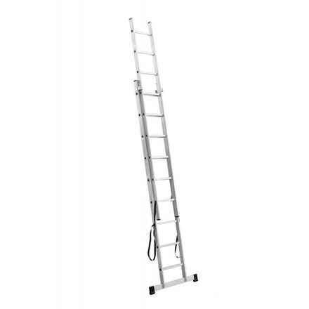 Лестница алюминиевая 2 секционная  2*9  UFUK PRO 411209