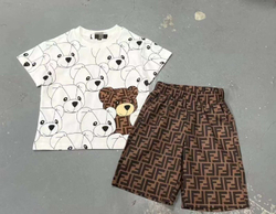 Шорты и футболка Fendi Kids