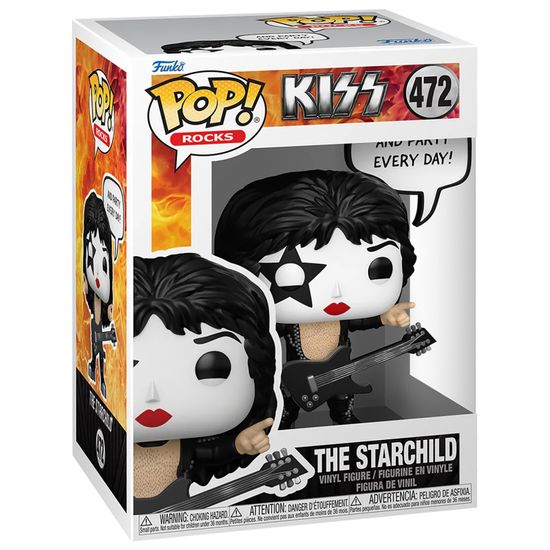 Фигурка Funko POP! Rocks KISS The Starchild (R&R All Night) (472) 84126 / Фигурка Фанко ПОП! в виде музыканта группы "Kiss", Пол Стэнли