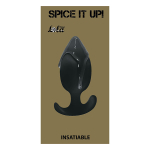 Чёрная анальная пробка 10,5см Lola Games Spice It Up Insatiable 8011-01lola