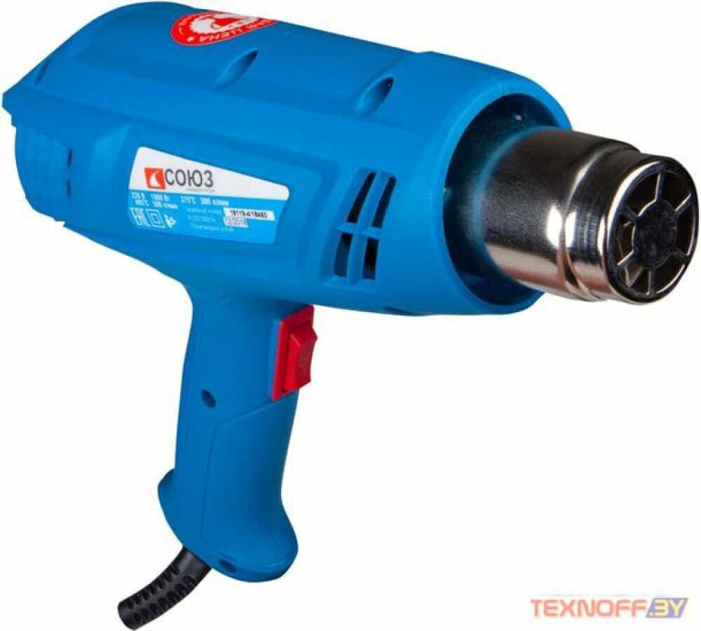 Фен технический СОЮЗ ТПС-18002Б 1800Вт 2реж,3насадки