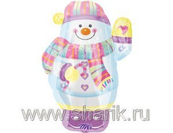 А ФИГУРА/S1 Новый год Снеговик/MD