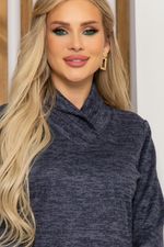 Платье "Модный мотив" (синее) П4530 LT Collection (Акция)