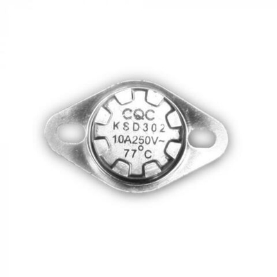 Терморегулятор для водонагревателя Thermex, Ariston, Electrolux KSD302, 10A 77°С биметаллический, самовозвратный, 100315