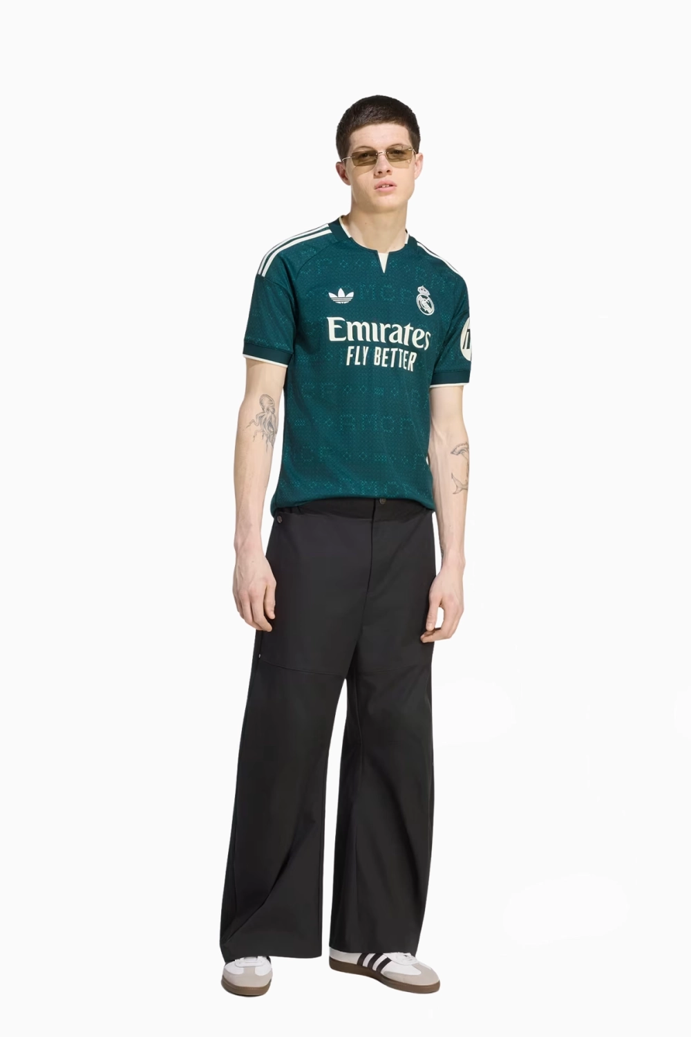 Футболка adidas Originals Real Madrid 26/27 Away - зеленый
