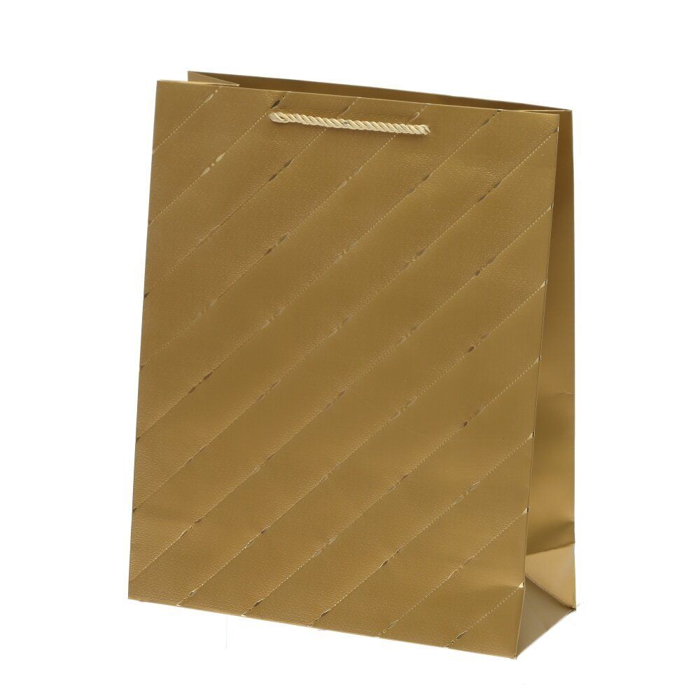 GAEM Пакет подарочный M (бумага 210г/м2, блок микс12шт), L26 W10 H32 см, 5в.