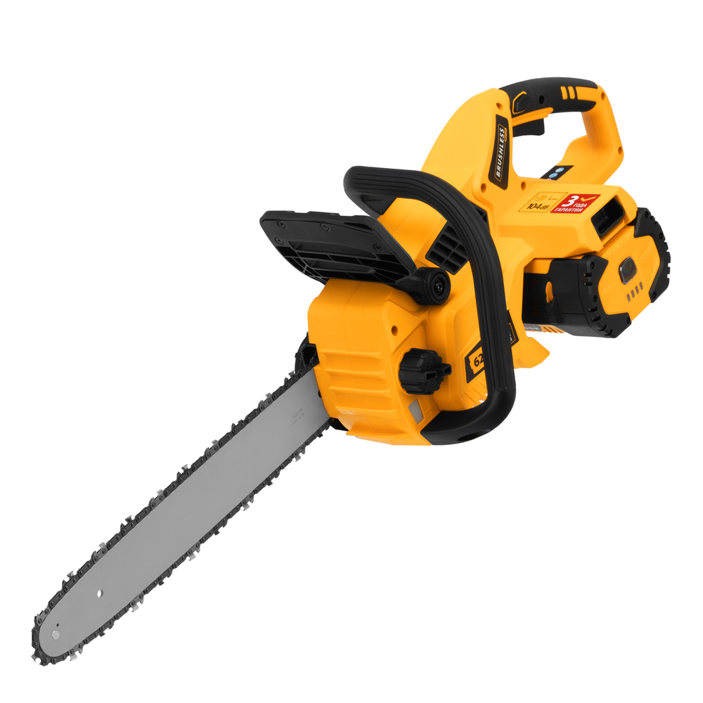 Пила цепная аккумуляторная бесщет., RCS 400-62, 400 мм, Li-ion, 62В// Denzel