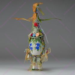 Ёлочная игрушка Клоун-яйцо Лето