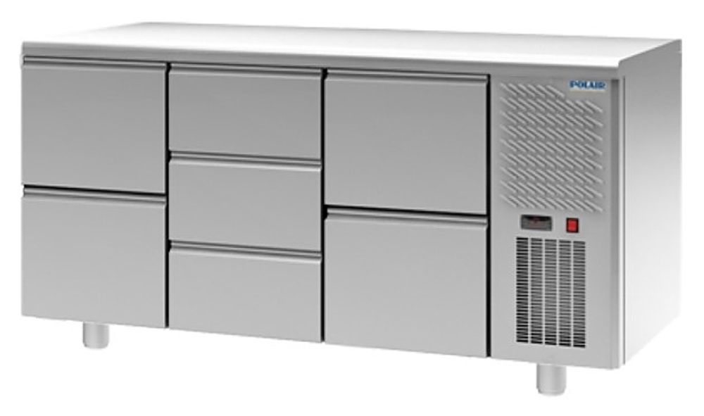 Стол холодильный POLAIR TM3GN-232-G без борта