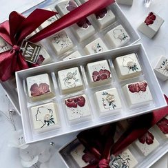 202 | Форма для шоколадных конфет "Квадрат" (275*175 мм)