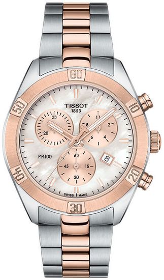 Женские часы Tissot T101.917.22.151.00 PR 100 Sport Chic