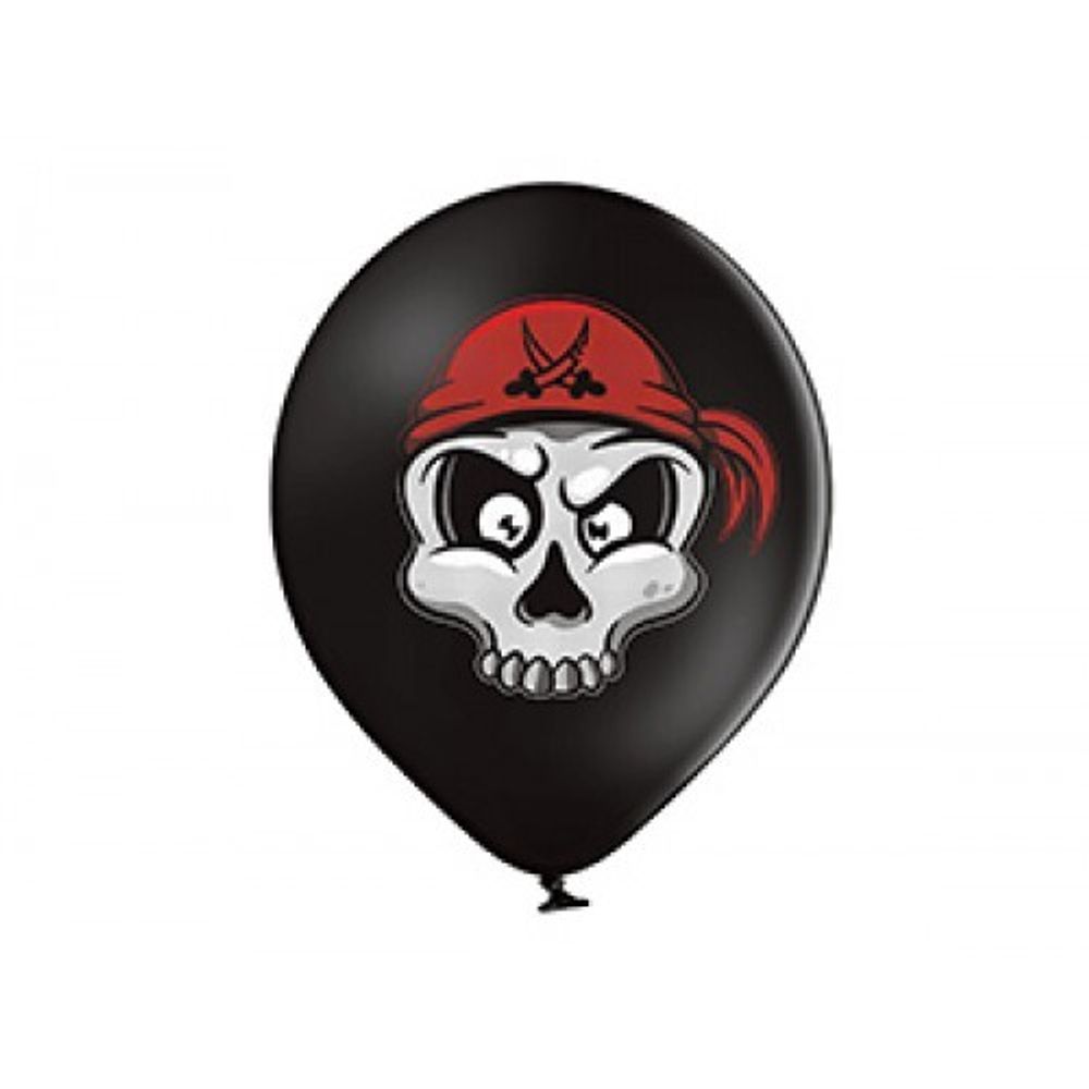 Воздушный шар Череп (пират) в бандане