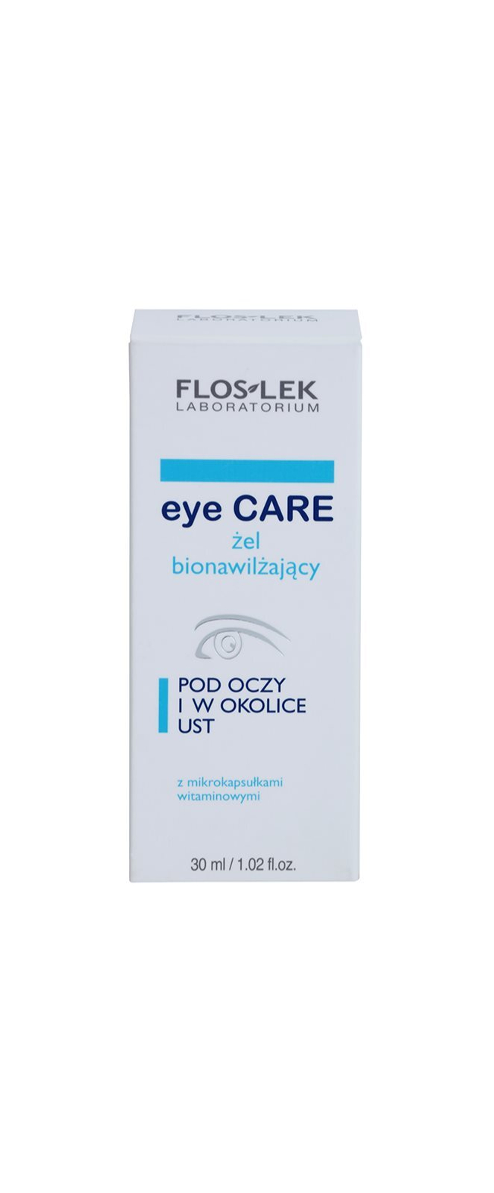 FlosLek Laboratorium Eye Care - биоувлажняющий гель под глаза и вокруг рта /   30  ml  / GTIN 5905043001555