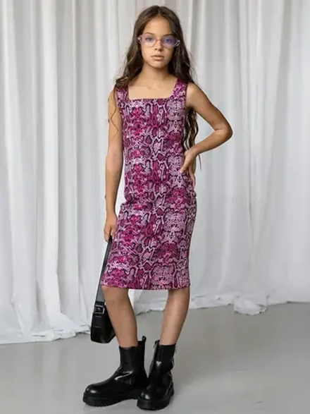 Платье для девочки летнее без рукавов