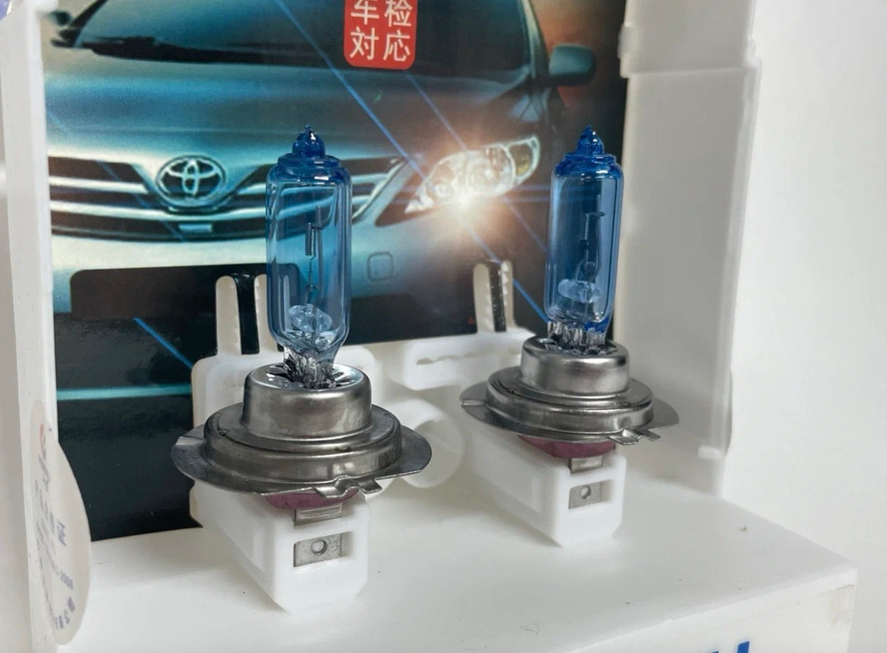 H7 (100W) / Галогенная лампа H7 100W РИМСКИЕ FENGYU Blue Vision Ultra 12V (2 шт. / комплект)