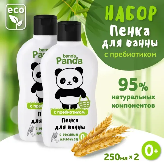 Набор средств banda Panda 250 мл 2 шт.