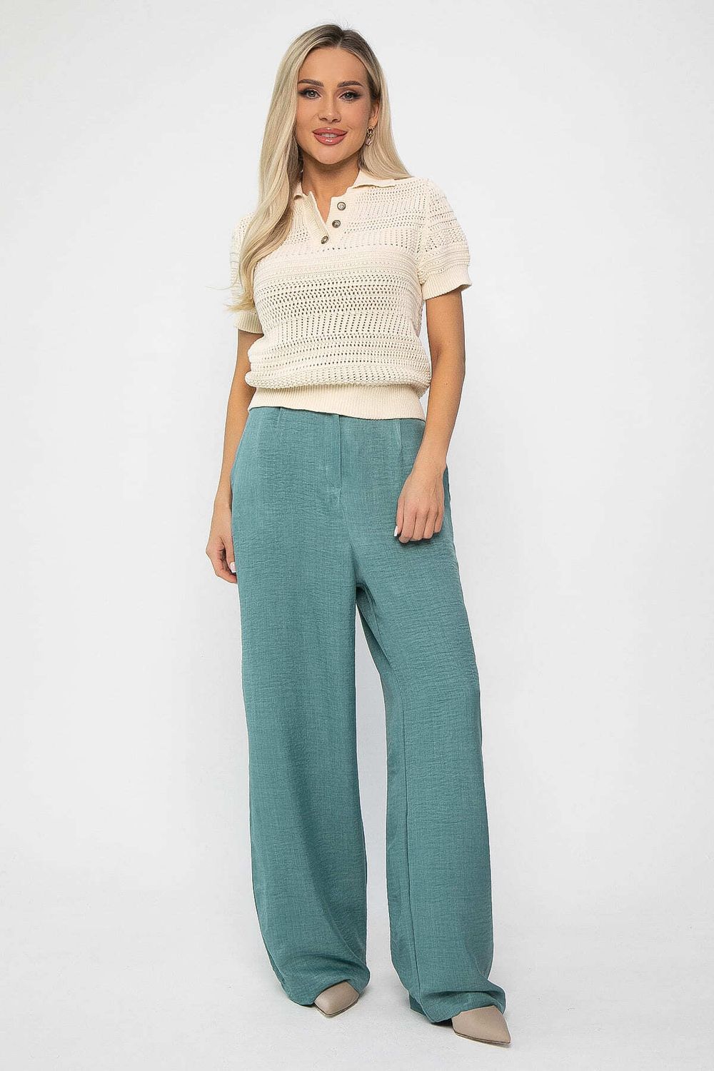 Брюки Скарлет (фисташка) Б13695-13М LT Collection