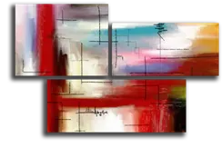 Модульная картина "Блоки абстракции"